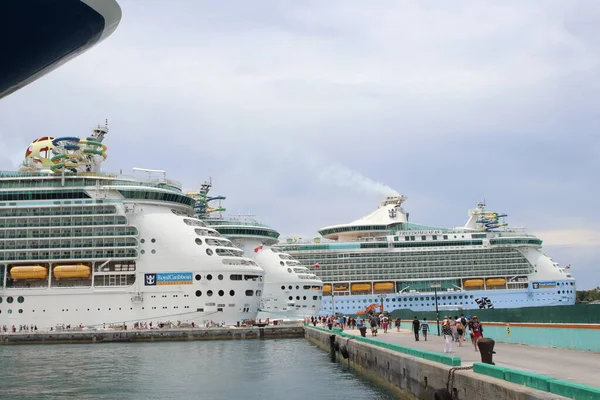 Nassau Bahamas Mayo 2022 Royal Caribbean Ships Port — Foto de Stock