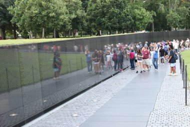 Washington DC 21 Haziran 2022 Vietnam Gazileri Anıtı