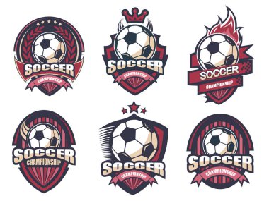 Modern futbol logosu çizimi