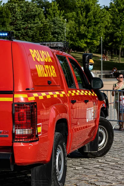 Madrid Nehri Ndeki Puente Del Rey Köprüsü Nde Nbc Senaryosundaki — Stok fotoğraf