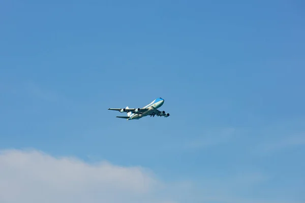 Ακρωτήριο Κανάβεραλ, Φλόριντα, ΗΠΑ - 30 Μαΐου 2020: Αεροσκάφος νούμερο ένα, οι πρόεδροι αεροσκαφών των ΗΠΑ. — Φωτογραφία Αρχείου
