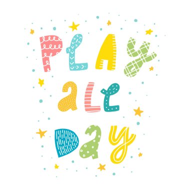 Güzel el yazısı alıntıları. Bütün gün bebek odası dekorasyonu için oyna. Noktalar ve yıldızlarla süslenmiş. Posterler, baskılar, kartlar, pankartlar vs. için iyi. EPS 10