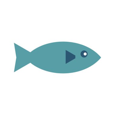 Taze balık tasviri. Piyasa, ürünler, mağaza, restoran vs. için mükemmel. Etiket.