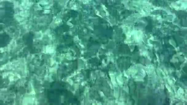 Ослепление Воде Южное Море Отдых Курорт Путешествия Море Морские Виды — стоковое видео