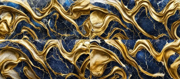 Marble texture, abstract wallpaper background. luxury marble texture  ,gold and blue
