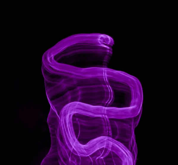 紫色的光绘 — 图库照片