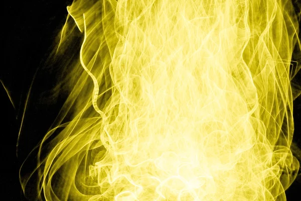 Yellow Light Art — Stock Photo, Image