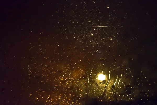 Rain Drops on Glass — Stock Photo, Image