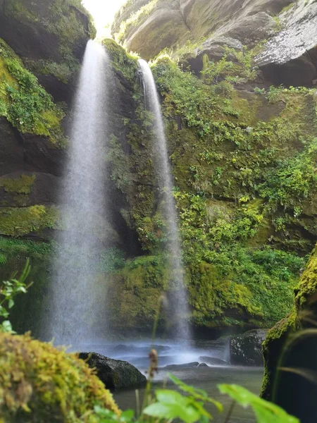 Waterfall Kuril Islands Sakhalin Region — Stock Photo, Image