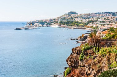 Funchal şehrine bakış açısı