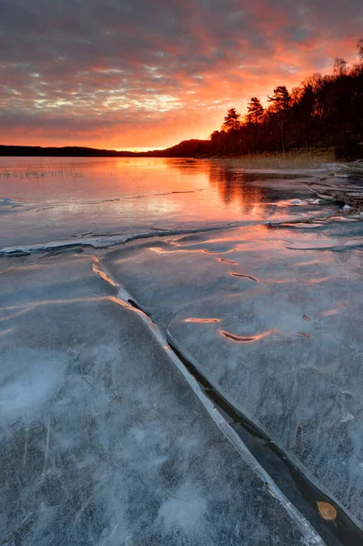 얼어붙은 스웨덴 — 스톡 사진