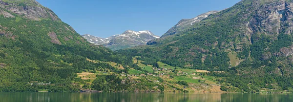 Beautiful Norway Scenery Sunny Summer Day Royalty Free Stock Images