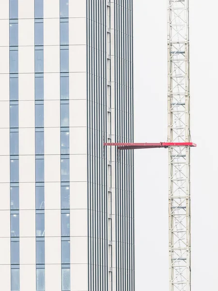 Escaleras Conectadas Edificio Rascacielos — Foto de Stock