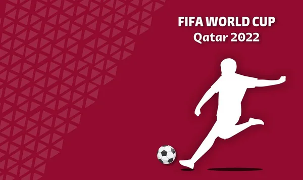 Fifa World Cup Event Scheduled Qatar November December 2022 — Archivo Imágenes Vectoriales