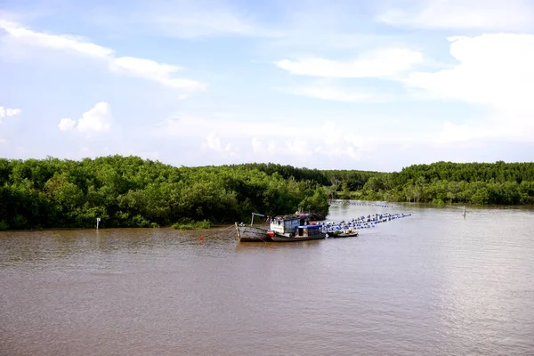 Fishing Boats Docked Waiting Next Fishing Trip — Stock Photo, Image