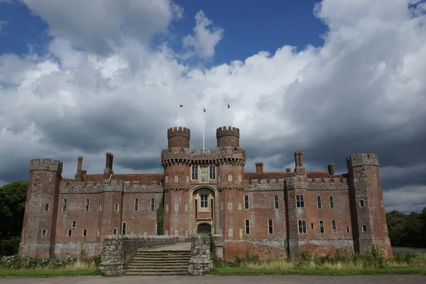 Herstmonceux Castle, Hailsham, East Sussex, England, UK — Stock Photo, Image