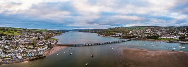 Brücke Über Den Teign Von Shaldon Nach Teignmouth Devon England — Stockfoto