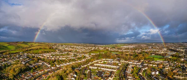 Rainbow City Torquay Devon England — Stock Photo, Image