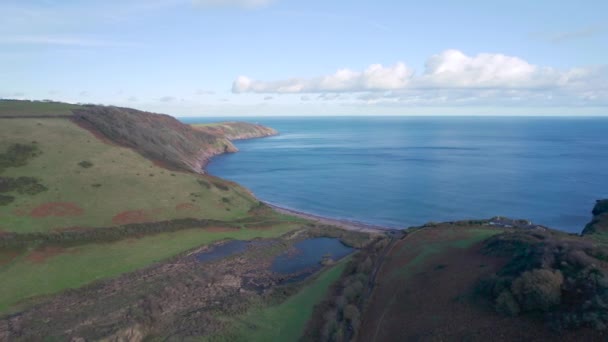 Man Sands Kingswear Devon Inglaterra — Vídeo de Stock