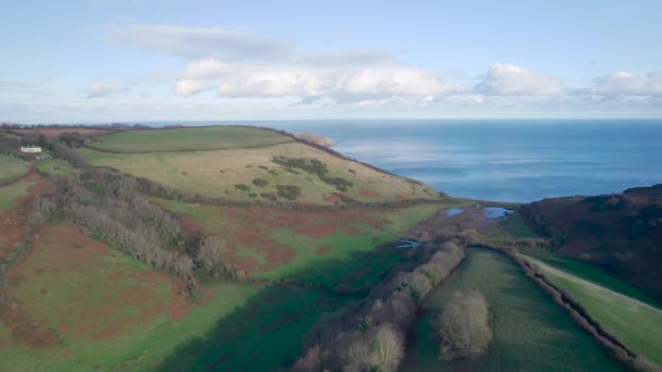 Man Sands Kingswear Devon England — Stockvideo