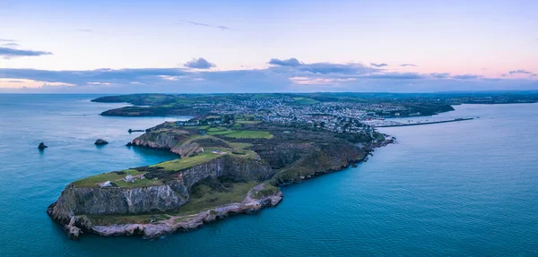 Sunrise Sobre Berry Head Brixham Torbay Devon Inglaterra — Foto de Stock