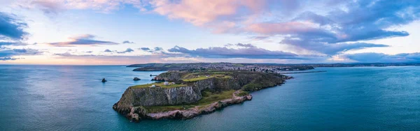 Sunrise Sobre Berry Head Brixham Torbay Devon Inglaterra —  Fotos de Stock