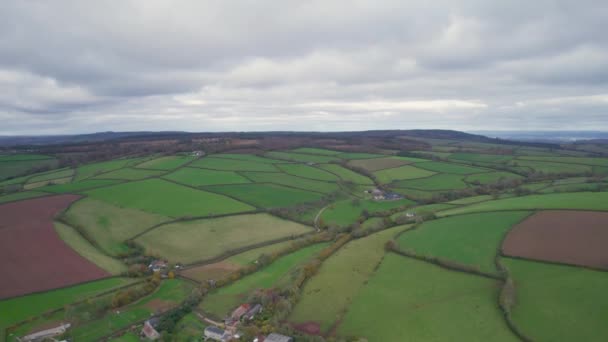 Farmlands Meews Devon England — стоковое видео
