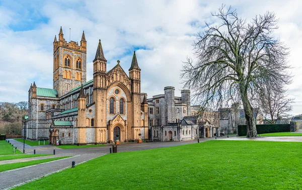 Buckfast Abbey Church Buckfastleigh Devon England Europe — Stockfoto