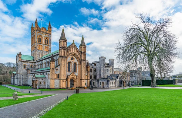 Buckfast Abbey Church Buckfastleigh Devon England Europe — Stock Photo, Image