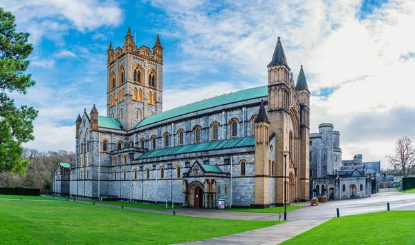 Buckfast Abbey Church Buckfastleigh Devon England Europe — Stock Fotó