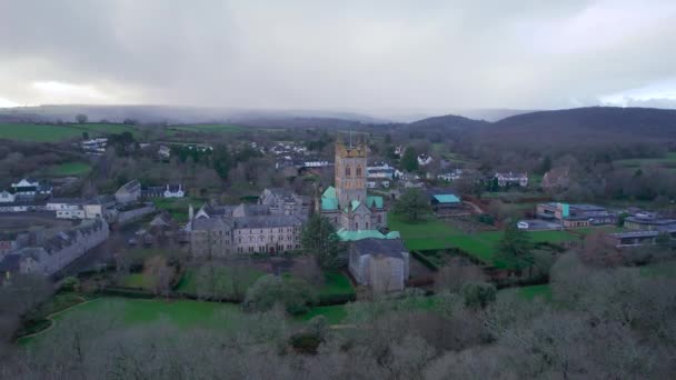 Buckfast Abbey Buckfastleigh Devon Inglaterra — Vídeo de stock