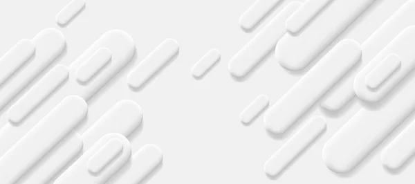 Футуристический Белый Структурированный Абстрактный Фон Прямые Выпуклые Диагональные Линии Форме — стоковый вектор