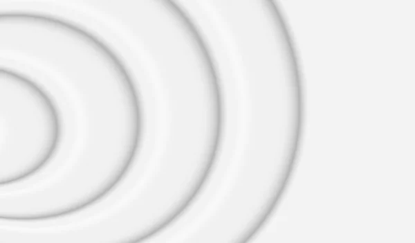 Белый Круг Объем Абстрактного Фона — стоковый вектор