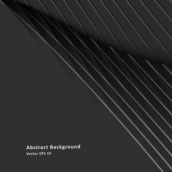 Fond Abstrait Noir Avec Rayures Diagonales — Image vectorielle
