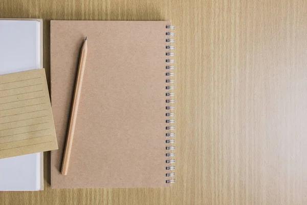 Notebook Pencil Notepad — Stockfoto