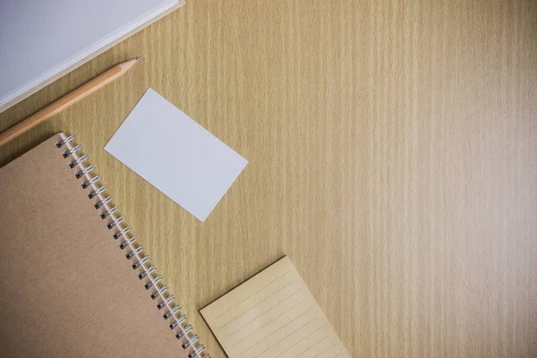 Empty Notebook Table Fotos De Stock