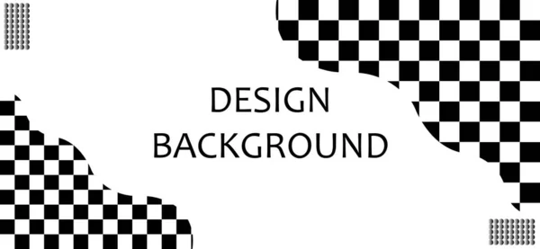 Diseño Una Plantilla Banner Colorido Con Colores Blanco Negro Formas — Vector de stock