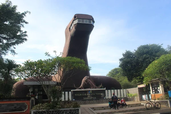 Taman Mini Park Bella Indonesia Miniatura Museo Komodo Museo Della — Foto Stock