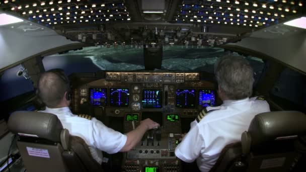 NY Flight Approach — Stock Video