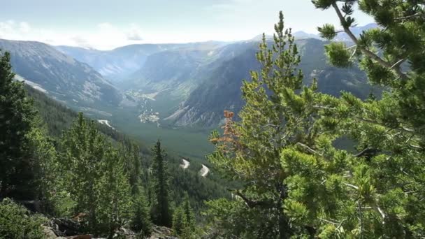 Vista de rock creek — Vídeo de stock