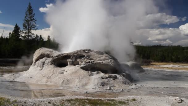 Grotta di Geyser — Video Stock