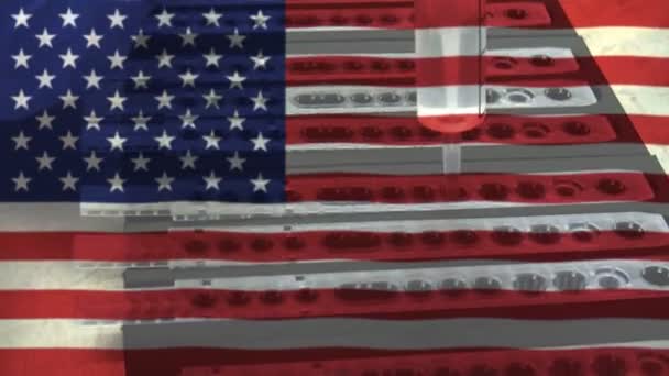 Scienza americana — Video Stock