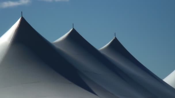 Tent Dunes — Stock Video