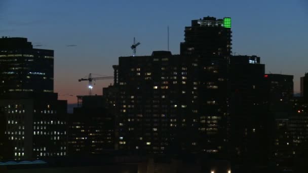 Toronto Night — Stock Video