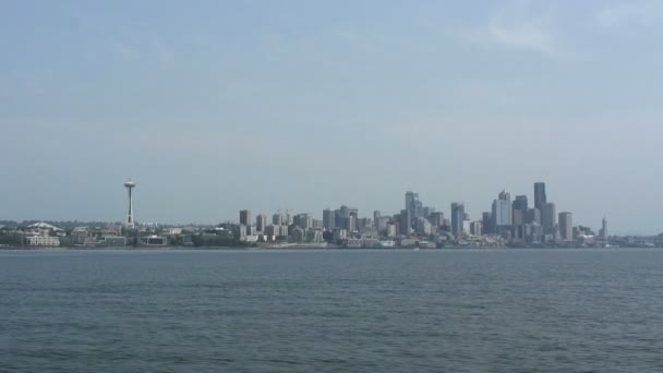 Seattle havnefront – Stock-video