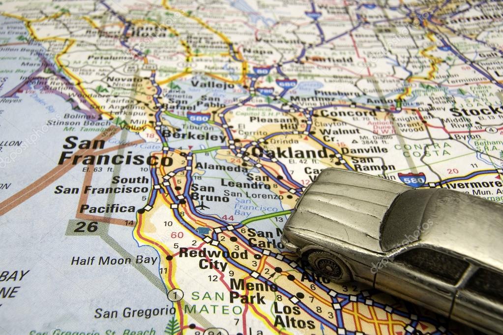 Driving to San Francisco Stock Editorial Photo