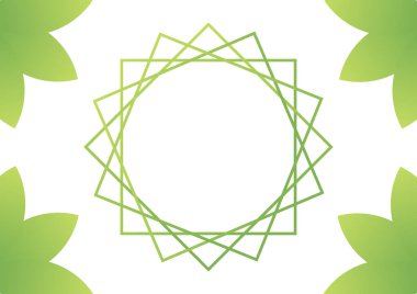 Yaprak arkaplanı, parlak ve güzel yeşil renklerin bir kombinasyonu ve eğim tekniği ile