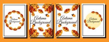 Sonbahar temalı arkaplan koleksiyonu