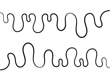 hand drawn melting liquid on black and white theme