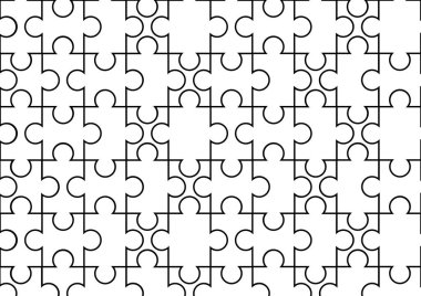 Siyah ve beyaz temalı bulmaca arkaplanı